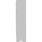 Ekena Millwork Classic Wagon Wheel Architectural Grade PVC Corbel, 1 7/8"W X 5"D X 8"H CORP01X05X08CW - alternate 3